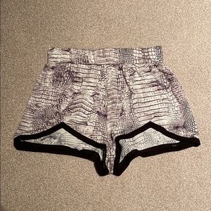 NWOT Snakeskin Patterned Shorts